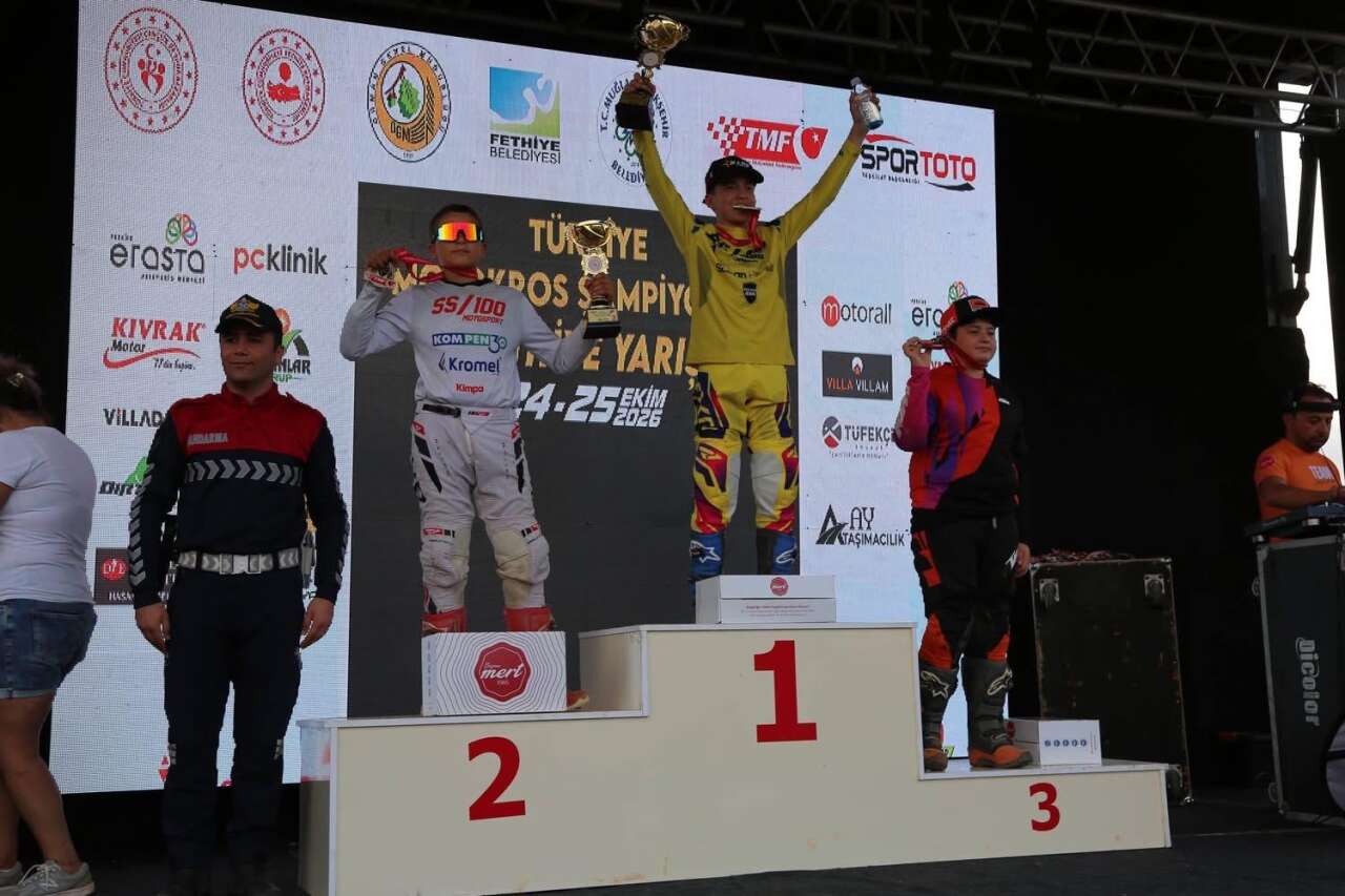 Fethiye’de Motokros Sezonu Tamamlandı: 12 Kategoride Şampiyonlar Belli Oldu 5